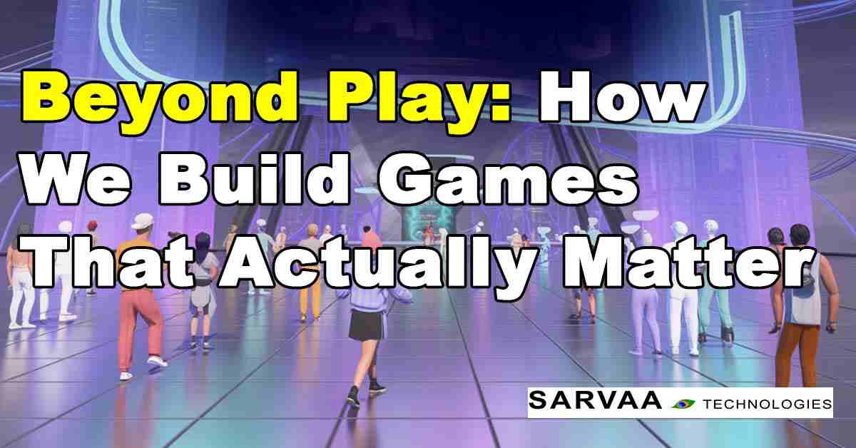 Thumbnail for blog: Blockchain game development services by Sarvaa Technologies featuring Web3, NFT integration, and scalable game solutions.